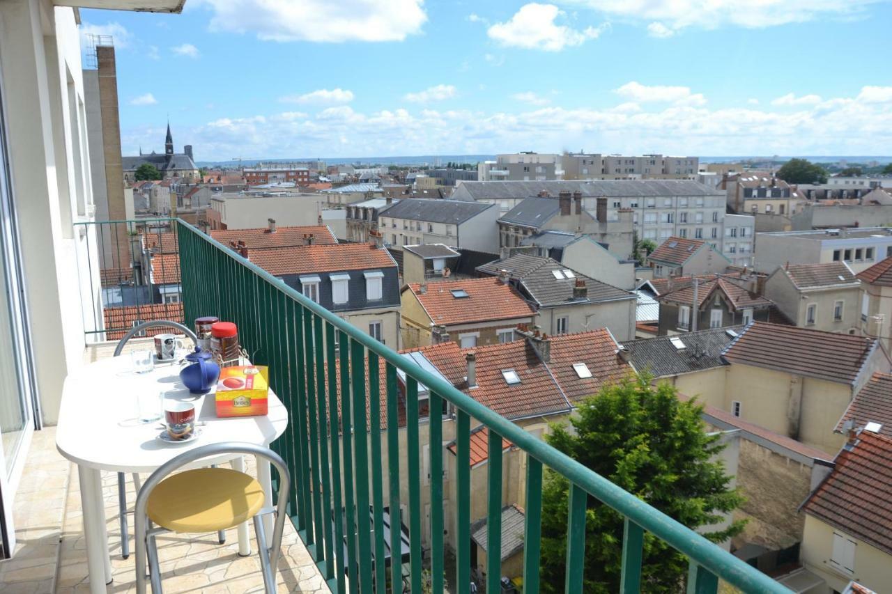 Ferienwohnung Appart Refait A Neuf Proche Gare Et Centre Ville Reims Exterior foto