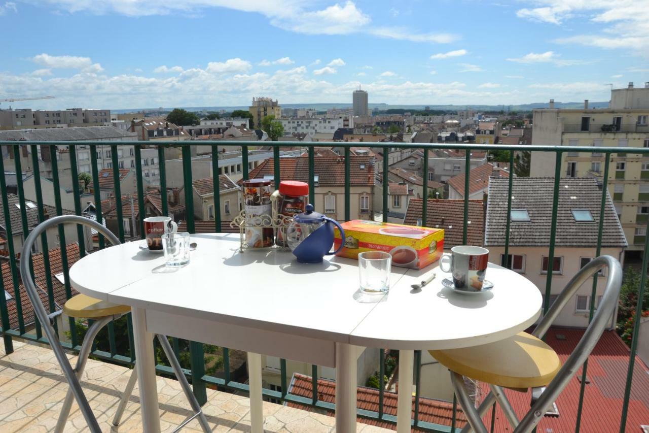 Ferienwohnung Appart Refait A Neuf Proche Gare Et Centre Ville Reims Exterior foto